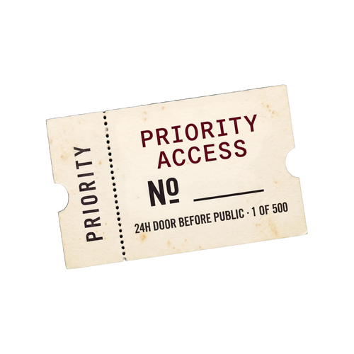 Golden Access (48h before public)